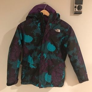 Girls North face Ski Coat